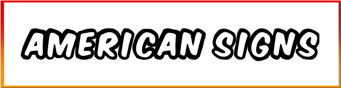 American Signs Font style download