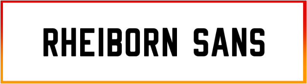 Rheiborn Sans Font style download