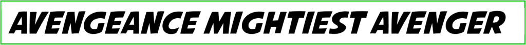AVengeance Mightiest Avenger Font - dafont - font style - download font