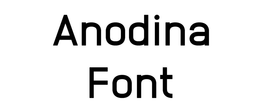 Anodina Font