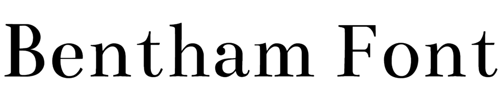 Bentham Font