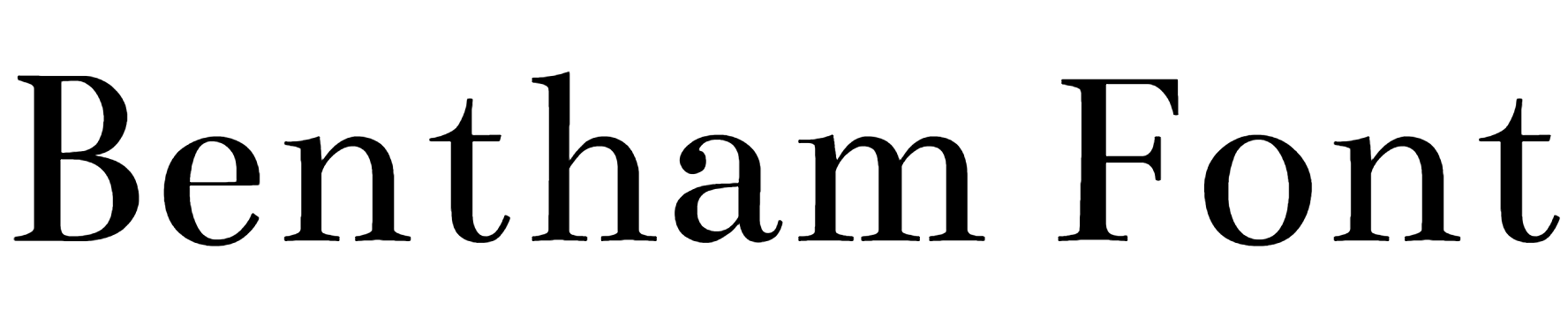 Bentham Font