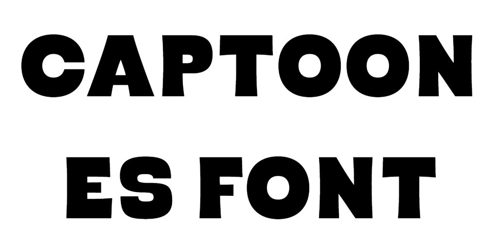 Captoon ES Font