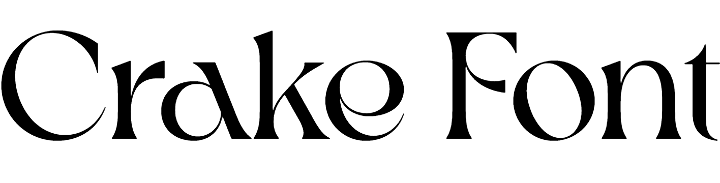 Crake Font Download, Crake Test