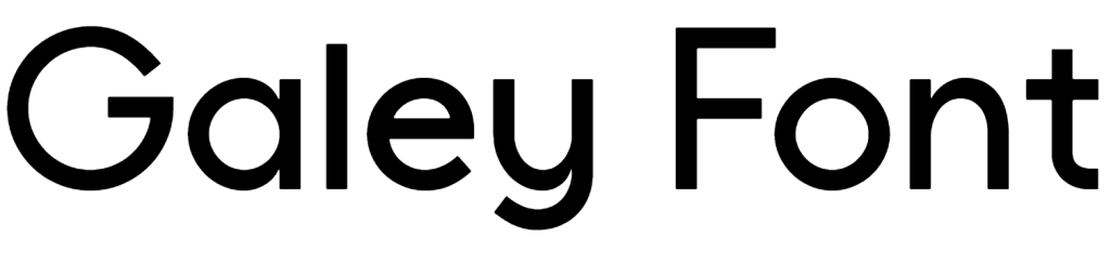 Galey Font