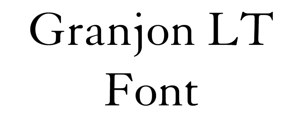 Granjon LT Font