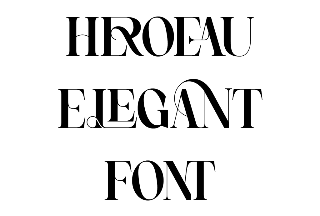 Heroeau Elegant Font Download