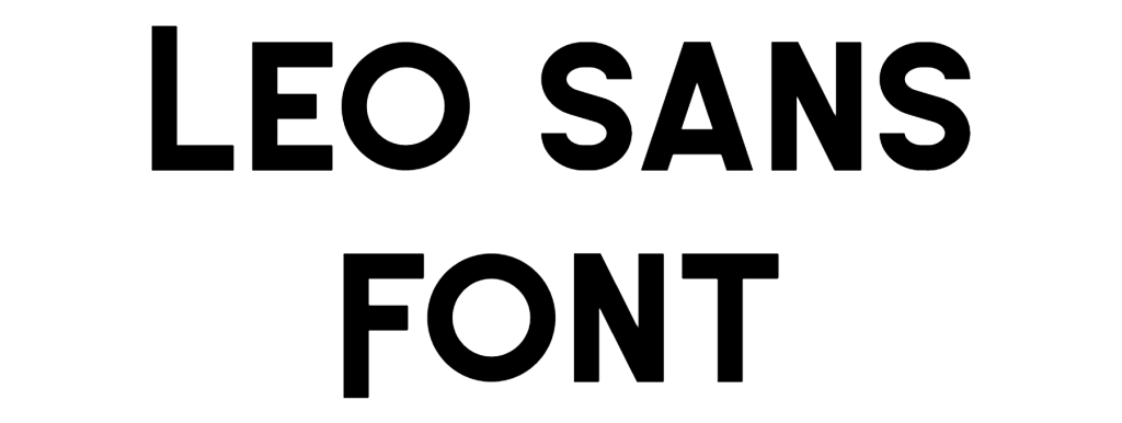 Leo Sans Font