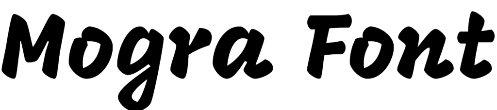 Mogra Font