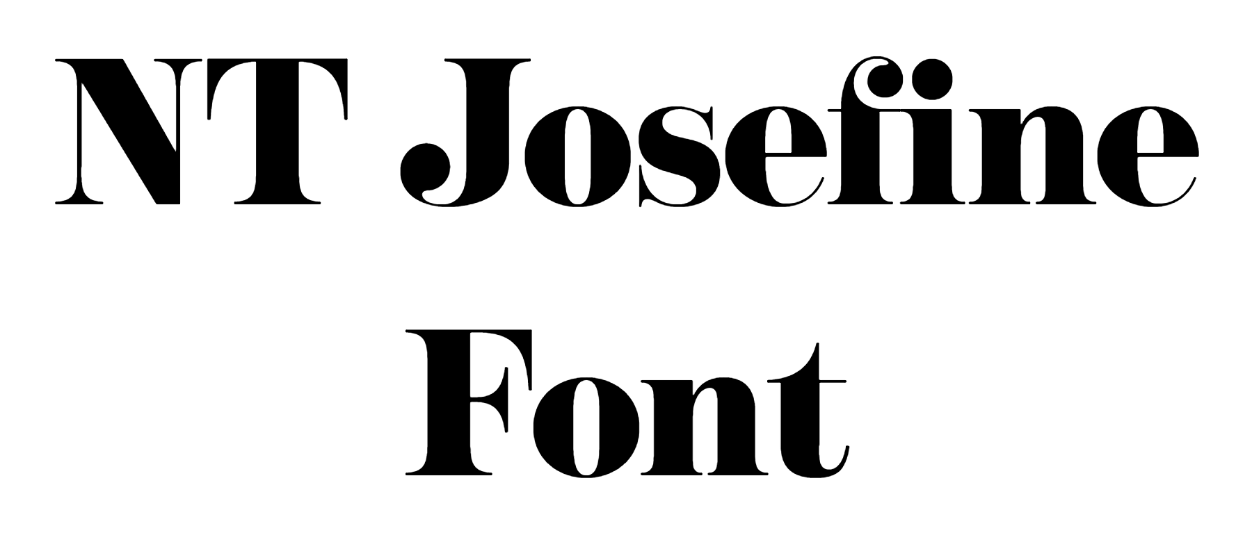 NT Josefine Font