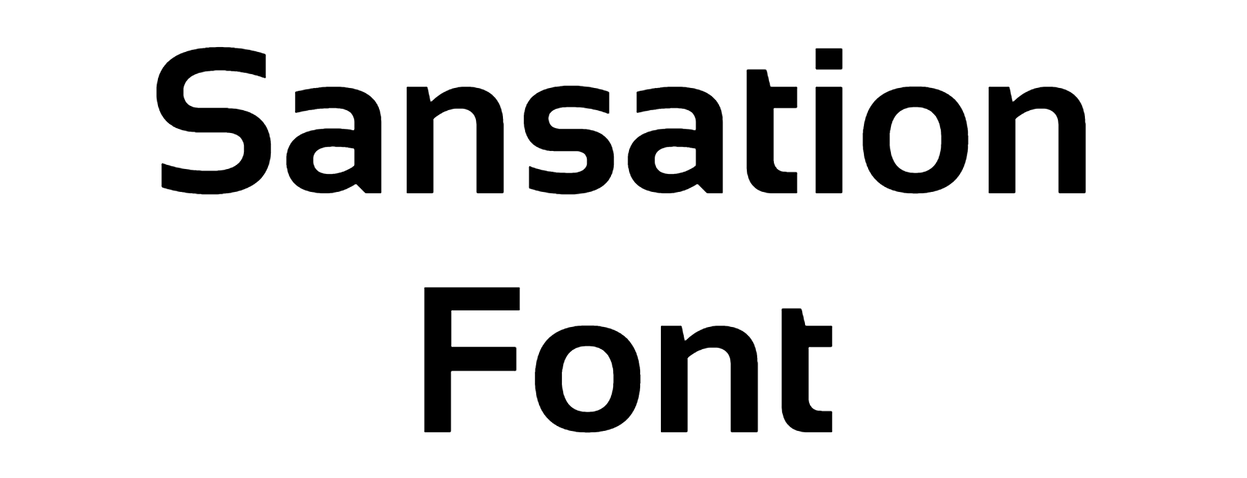 Sansation Font