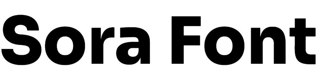 Sora Font