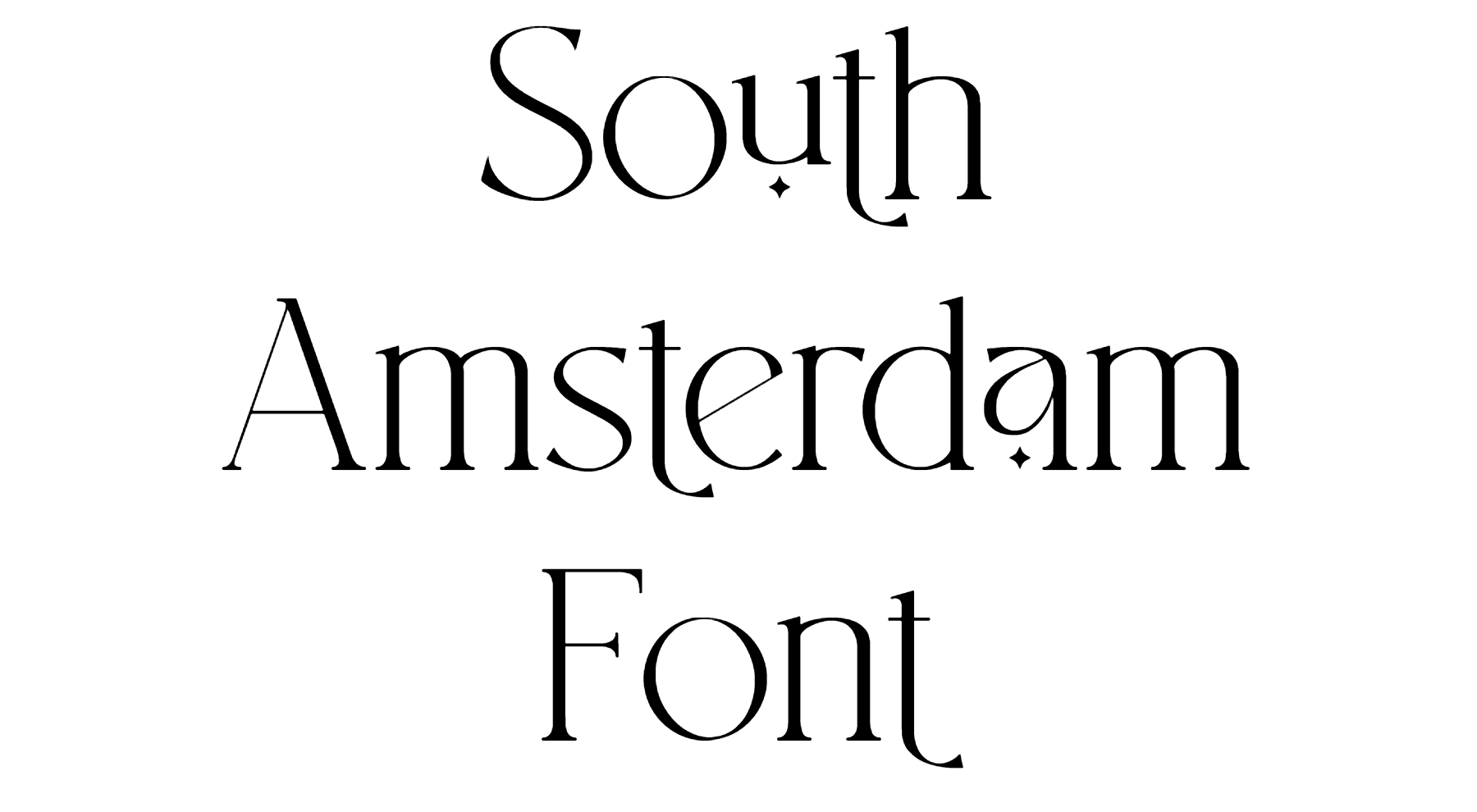 South Amsterdam Font Download