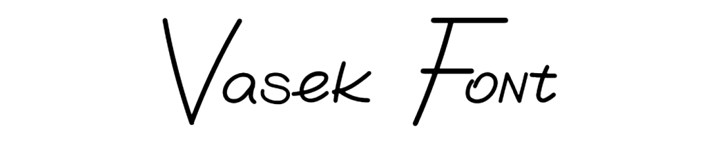 Vasek Font Download, #vasek italic