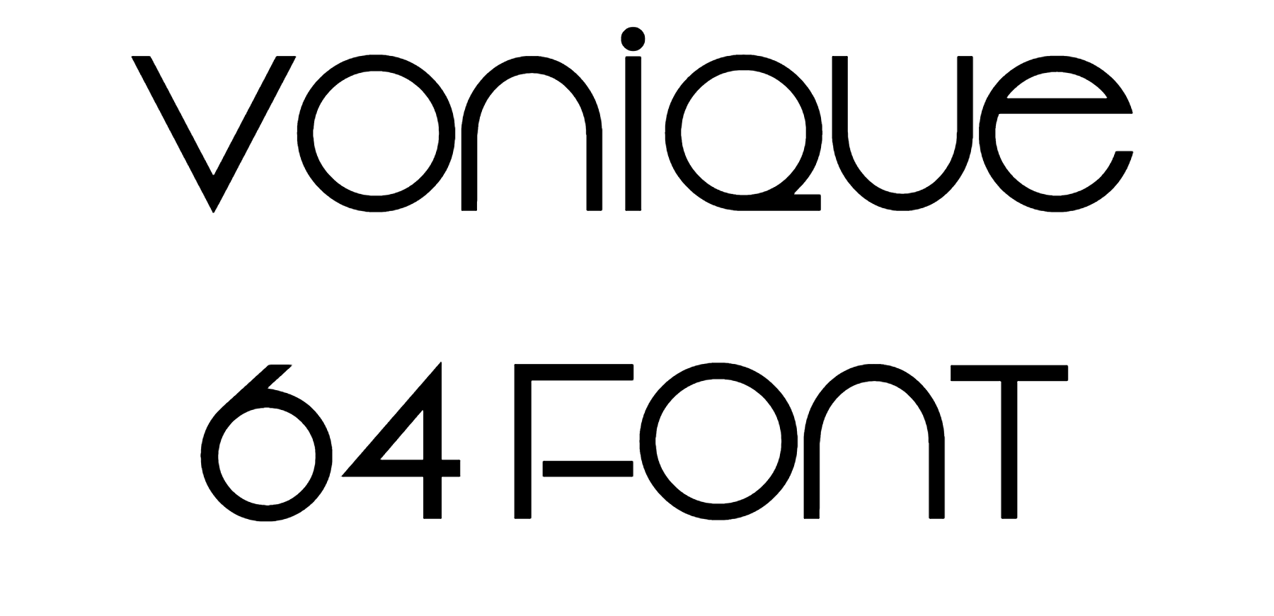 Vonique 64 Font
