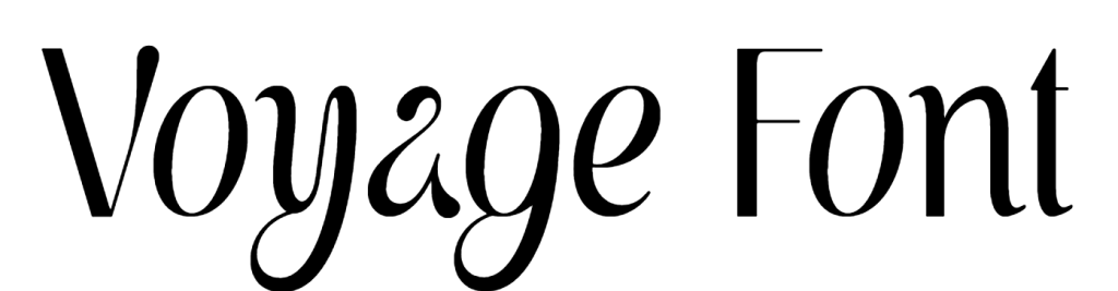 Voyage Font Download