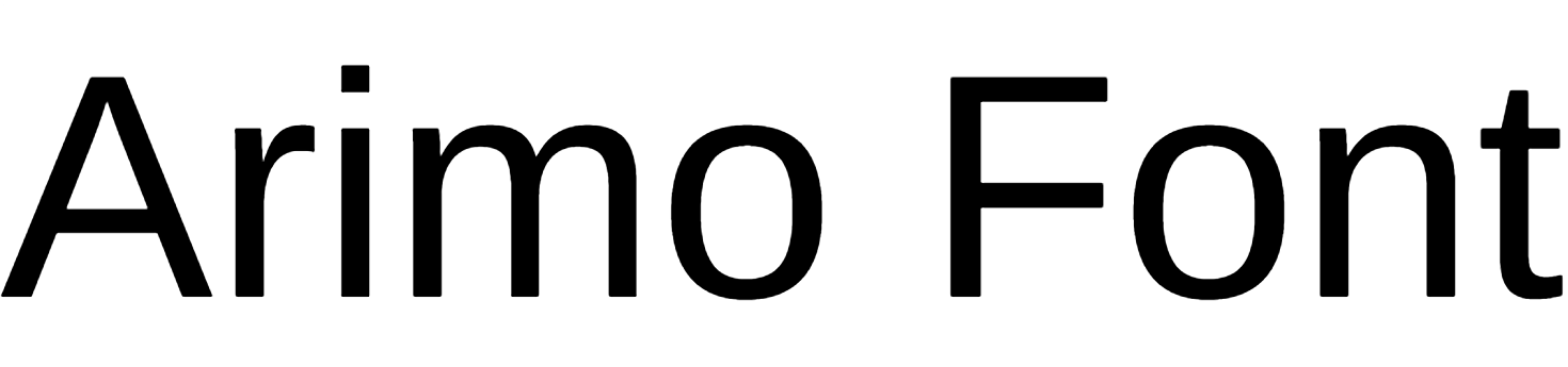 Arimo Font Download