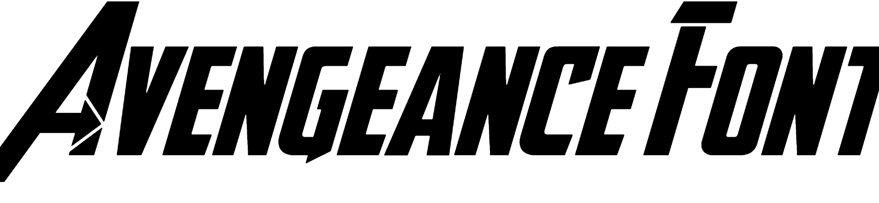 Avengeance Font Download