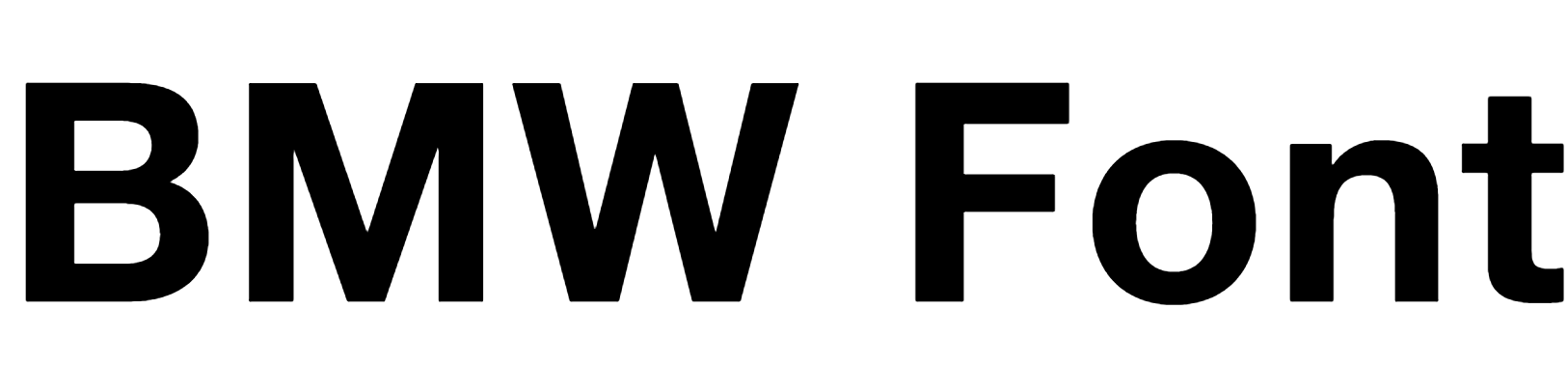 BMW Font Download
