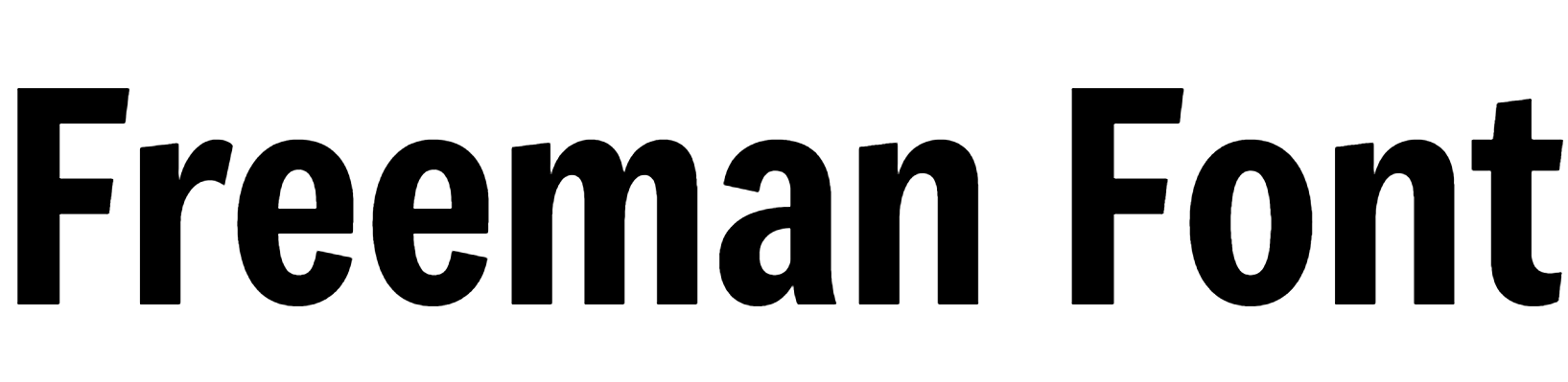 Freeman Font Download