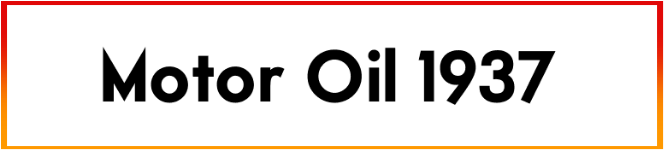 Motor Oil 1937 Font Download