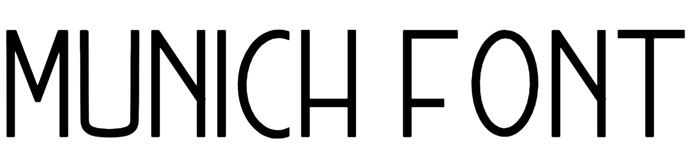 Munich Font Download