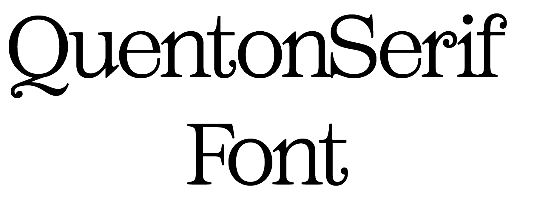 Quenton Serif Font Download
