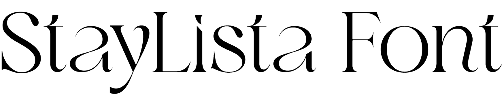 StayLista Font Download