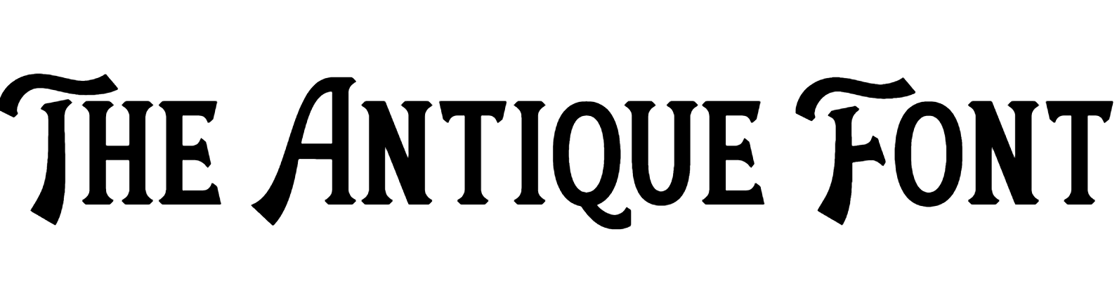 The Antique Font Download
