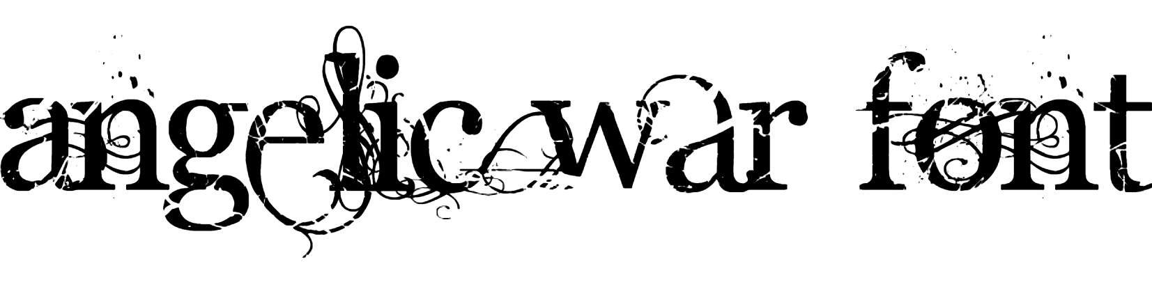 Angelic War Font Download