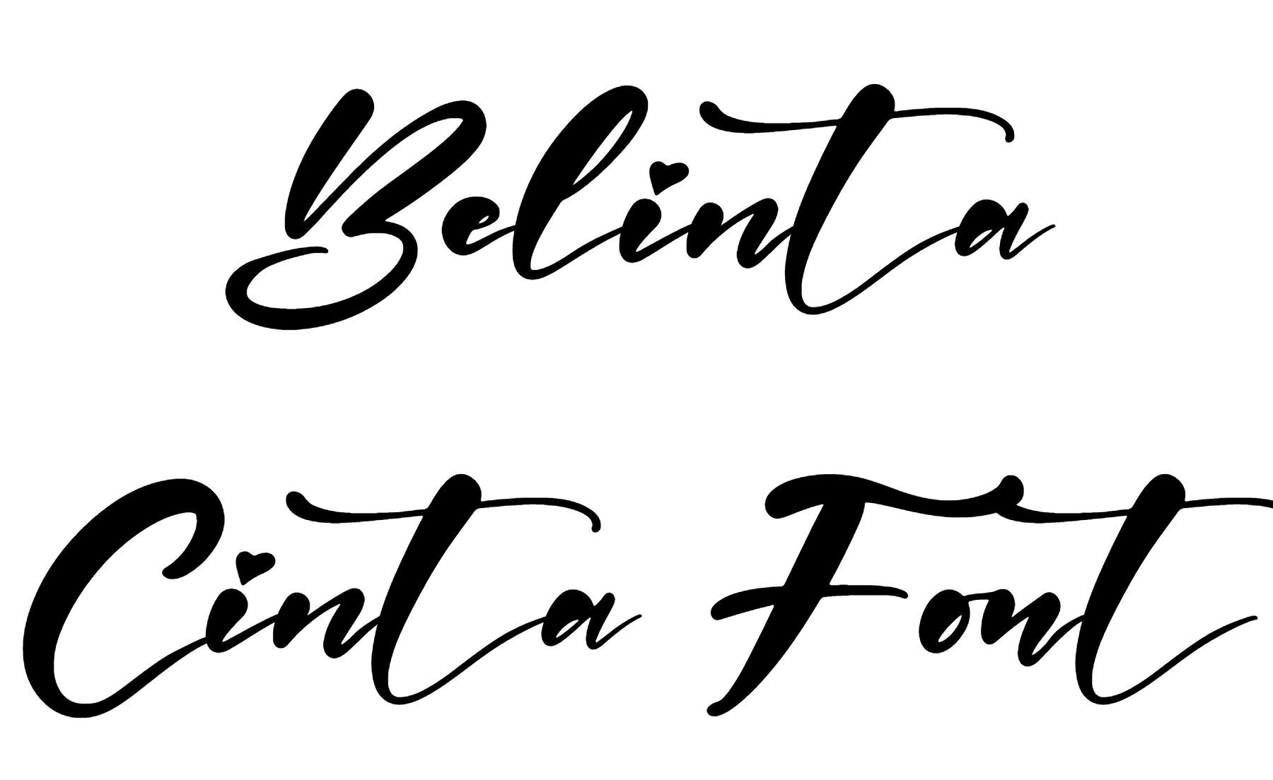 Belinta Cinta Font Download