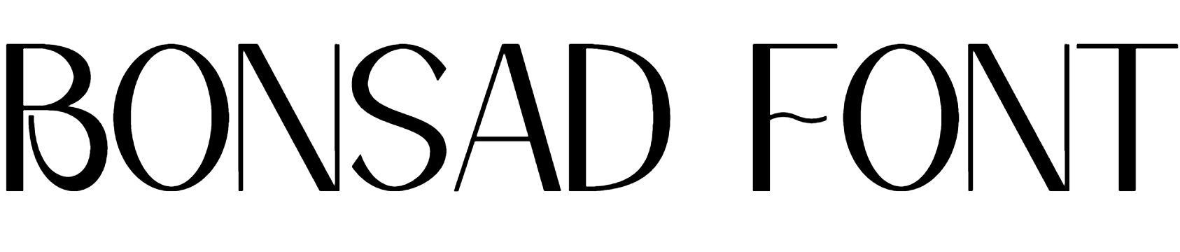 Bonsad Font Download