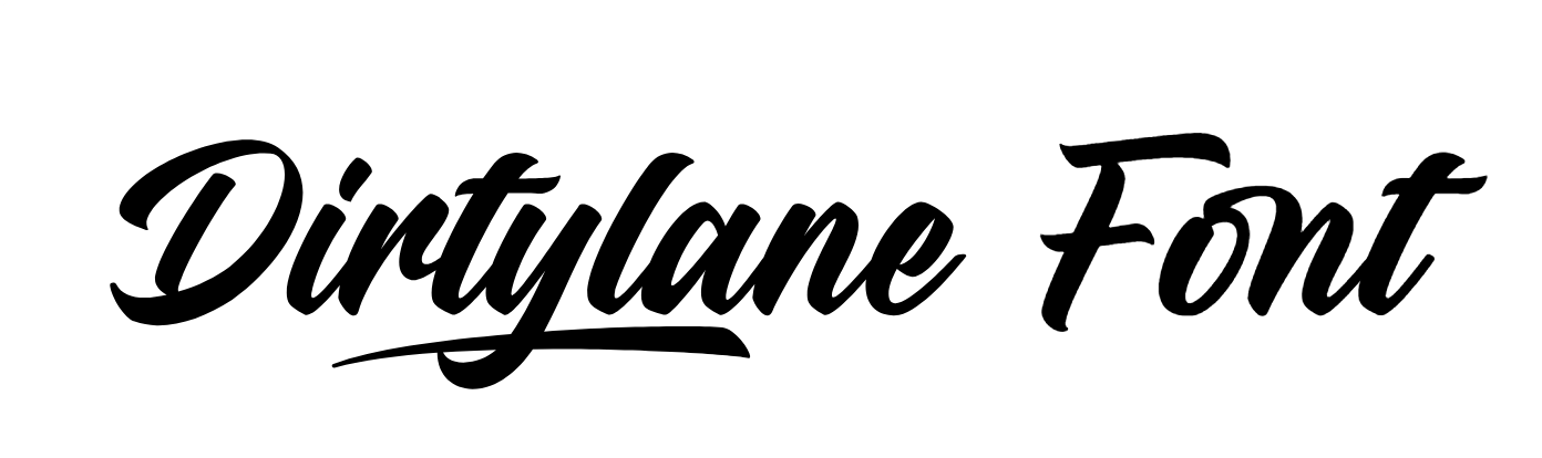 Dirtylane Font Download