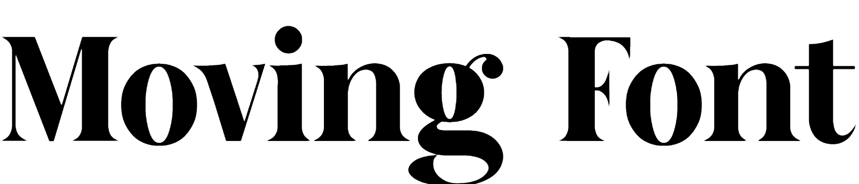 Moving Font Download