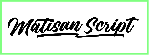 Matisan Script font free download