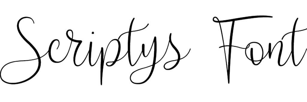 Scriptys Font Download