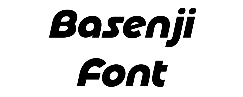 Basenji Font Download