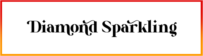 Diamond Sparkling Font free download