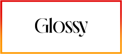 Glossy Font free download