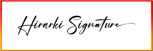 Hirarki Signature Font free download