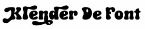 Klender De Font free download