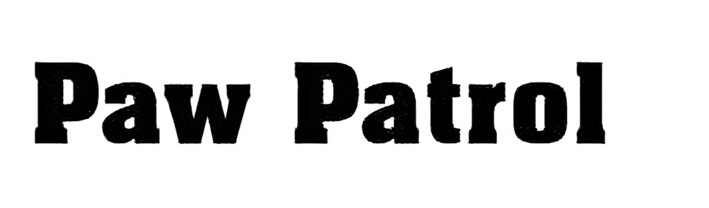 Paw Patrol font free download