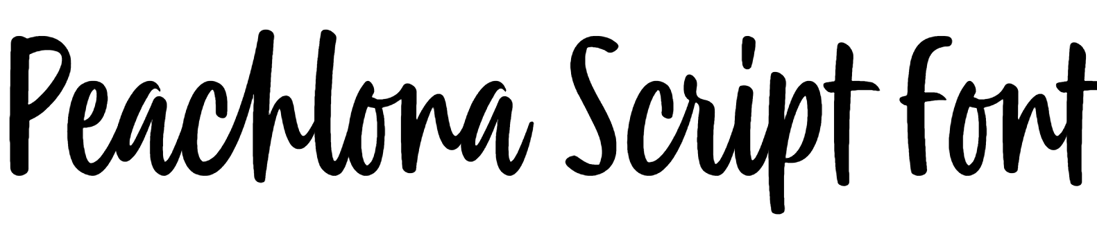 Peachlona Script Font Download