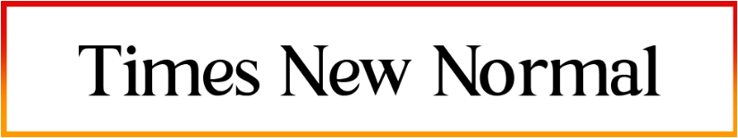 Times New Normal Font free Download