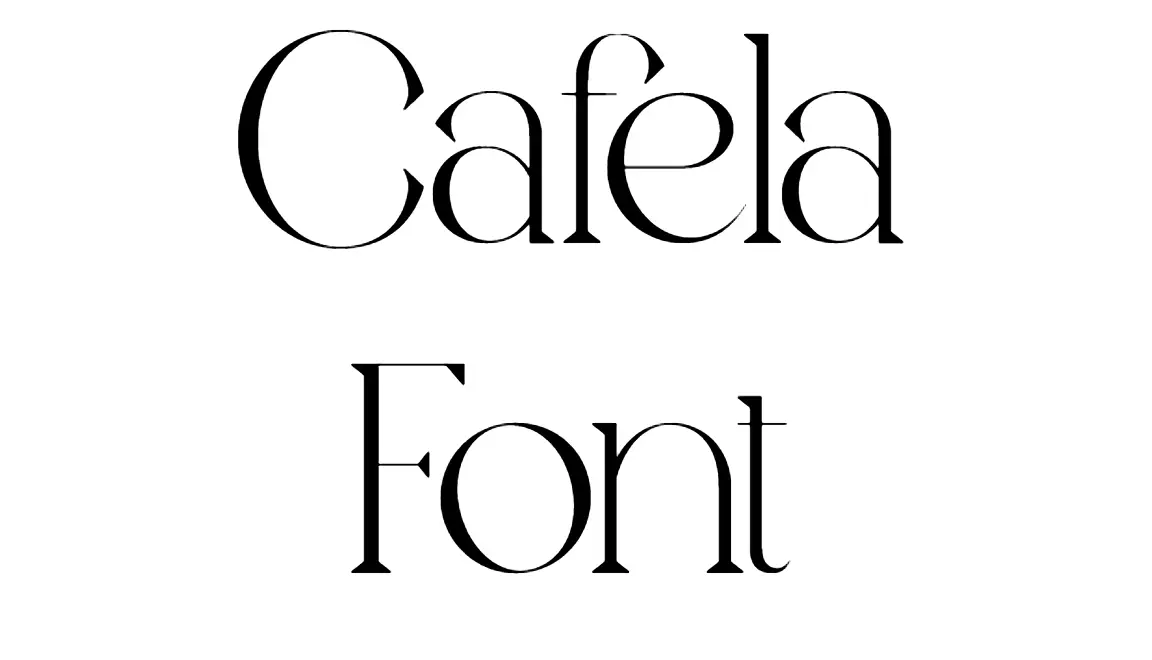 Cafela Font