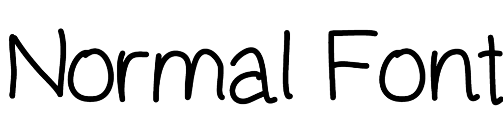 Normal Font download