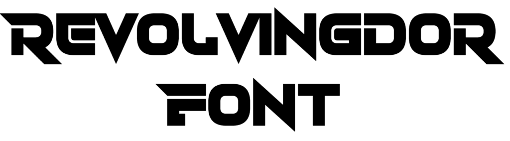 Revolvingdor Font download