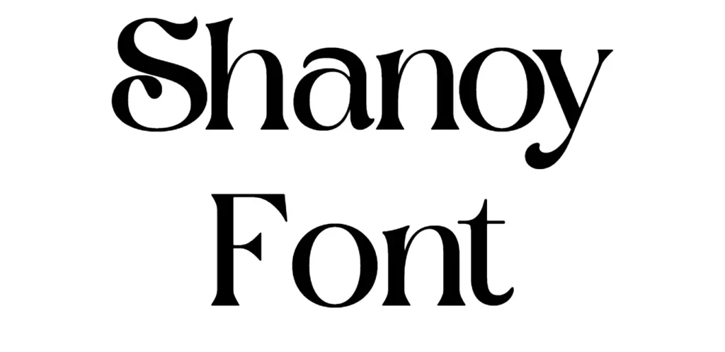 Shanoy Font download