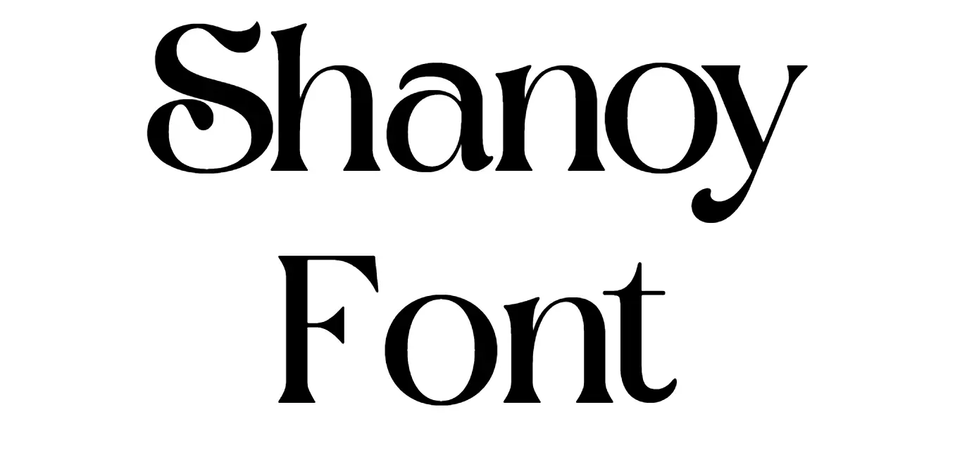 Shanoy Font download