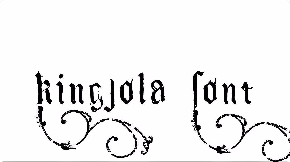 Kingjola Font download